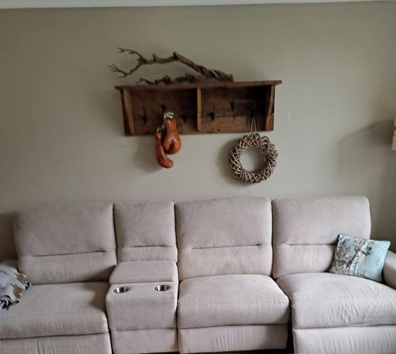 Modular reclining sofa with armchair – woonsquare bank Denver, Modular sofas, Metal, Textile (photo 2 of 8)