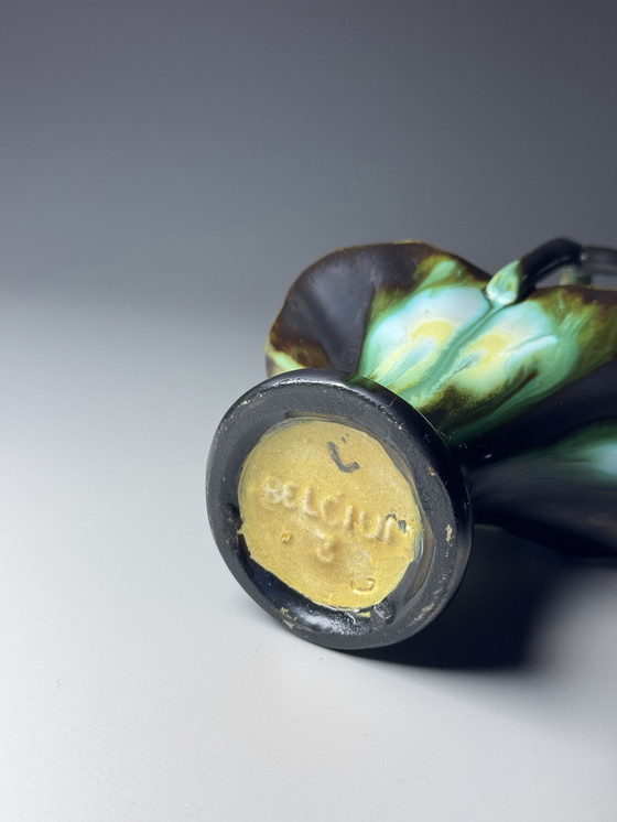 Image 1 of Set – Thulin, 1930s - Art Deco Drip-Glazed « Airain »