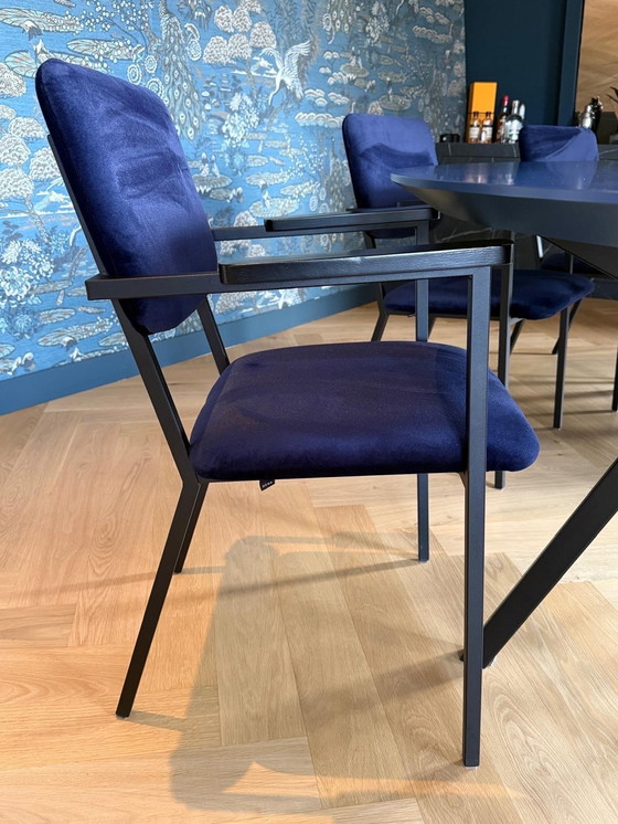 Image 1 of 6x sedie Studio Henk Dining Co con braccioli. 