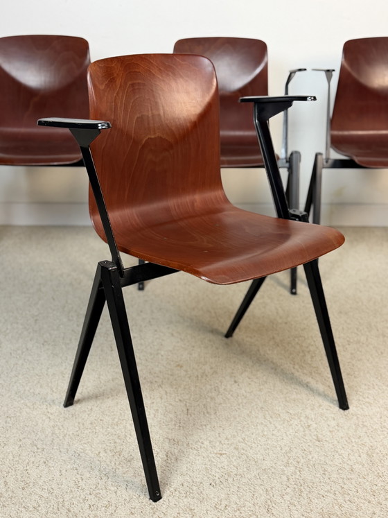 Image 1 of Set van 4 Pagholz® fauteuils van Cartel de Belleville
