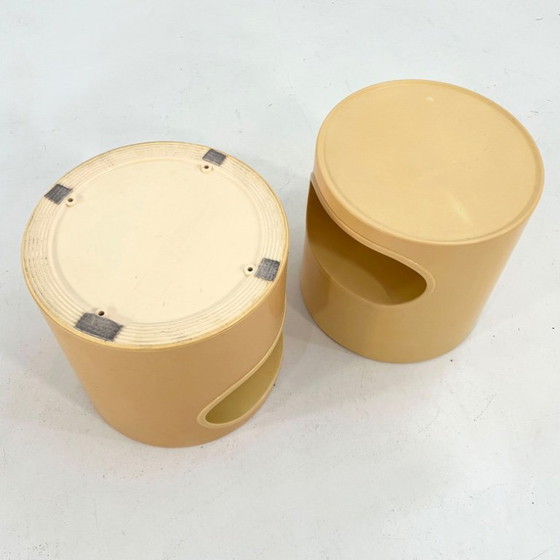 Image 1 of Pair of Giano-Vano Side Tables by Emma Gismondi for Artemide, 1960s