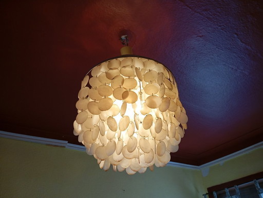 Beautiful Verner Panton pendant lamp, model "Fun1DM" from 1960