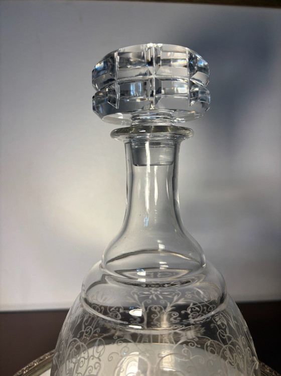 Baccarat Michel Ange Karaffe vor 1936 – Tischdekoration, Kristall (photo 13 of 15)