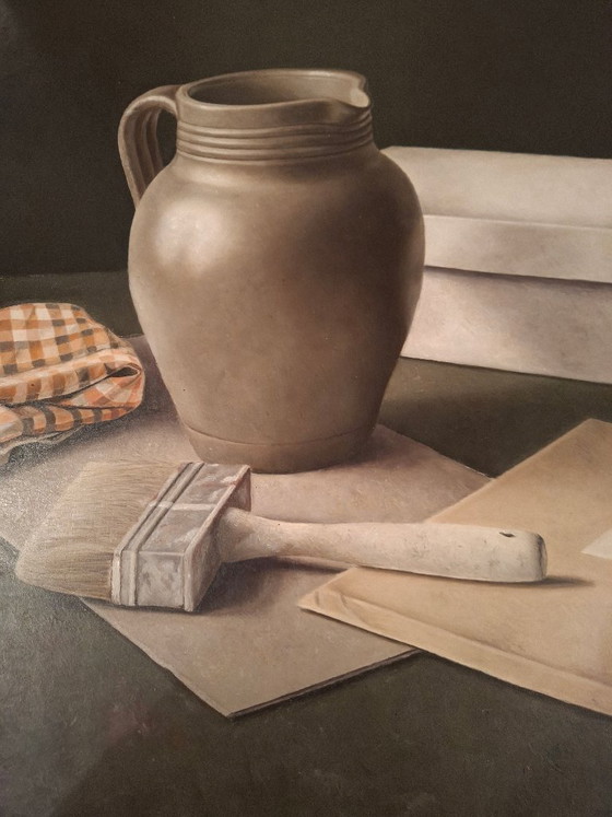 Natura morta con brocca e liquirizia inglese, Dipinti e disegni, Bianco, Realisme (foto 5 di 7)