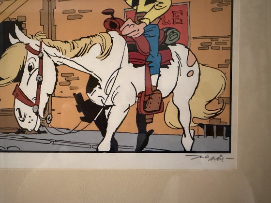 Lucky Luke Siebdruck – Kunstdrucke, Glass, Metal (photo 6 of 8)