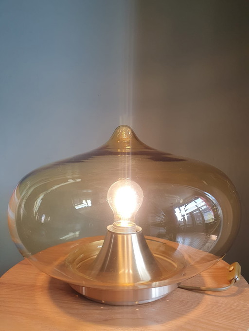 Plafondlamp ‘Druppel’ van Dijkstra, 1960s 70s | 36 cm