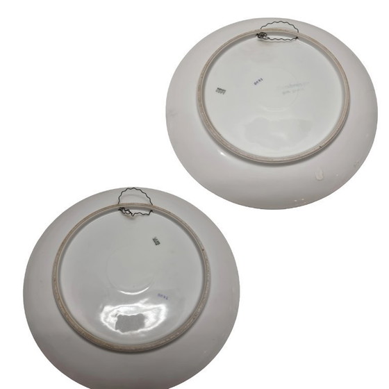 Image 1 of Vintage Bavarian porcelain plates, 2nd half of the 20th century