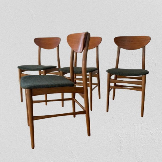 Image 1 of Dänische Designer-Esszimmerstühle