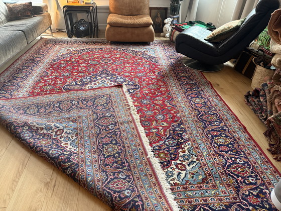 Image 1 of Monumentaal handgeknoopt vintage tapijt – 365 × 249 cm