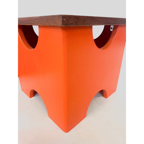 Image 1 of Paire de tabourets Dado du milieu du siècle par Ettore Sottsass