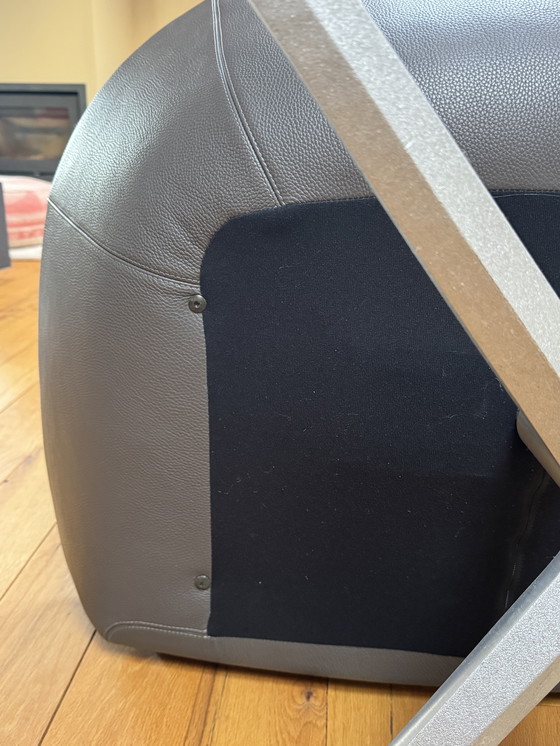 Image 1 of Montis Hugo Drehsessel aus braunem Leder