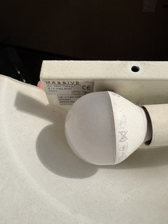 Image 1 of Lampada da parete vintage di grandi dimensioni - Design a mezza luna