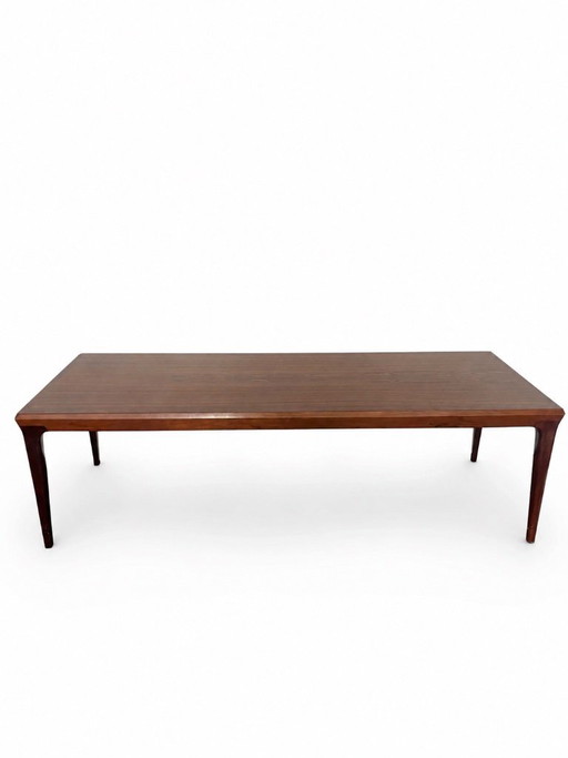 Johannes Andersen salontafel uit het midden van de 20e eeuw in palissanderhout, Deens design