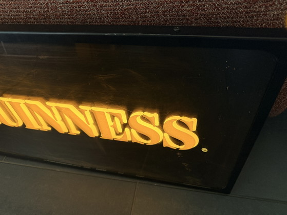 Insegna luminosa originale Guinness – Mydaton Ltd – 67,5 cm – Applique, Metal, Plexiglass (photo 5 of 7)