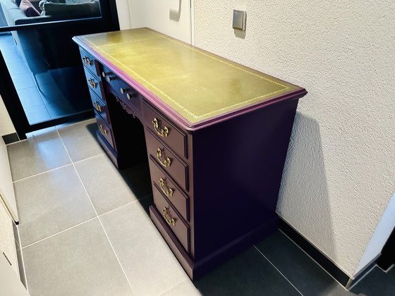 Image 1 of Bureau anglais vintage de style baroque