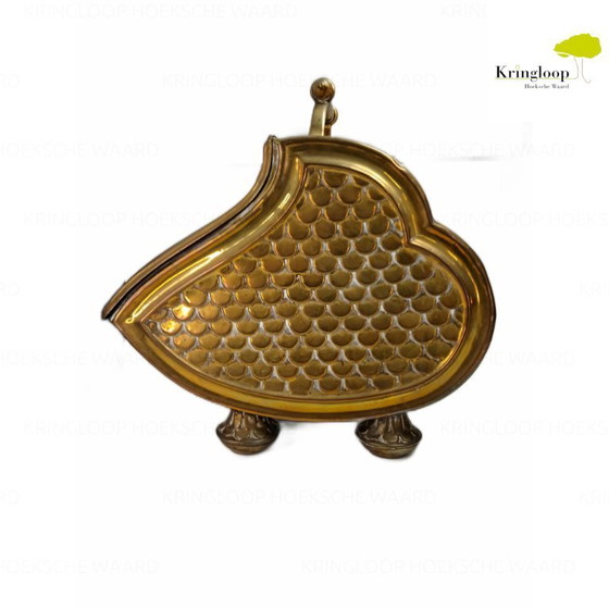 Image 1 of Recipiente para turba / carbón de cobre / bronce antiguo