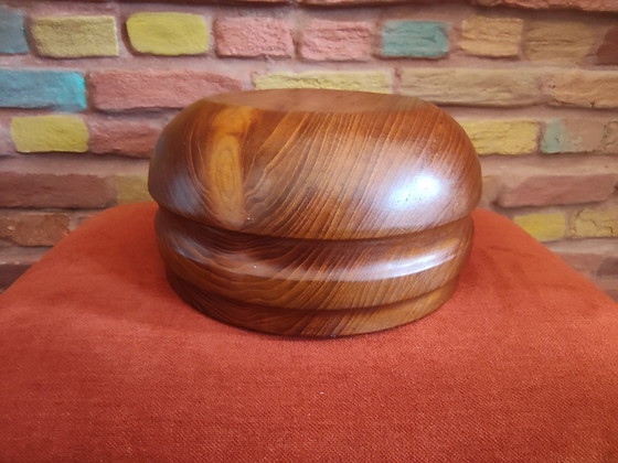 Image 1 of Teakhouten kom vintage jaren 60/70 Deens teakhout