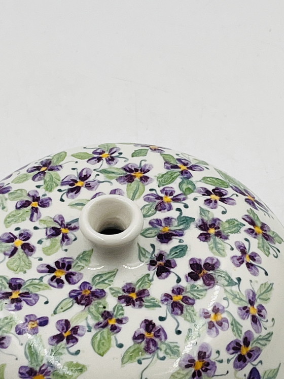 Image 1 of Keramik-Soliflore mit der Signatur "Donche".