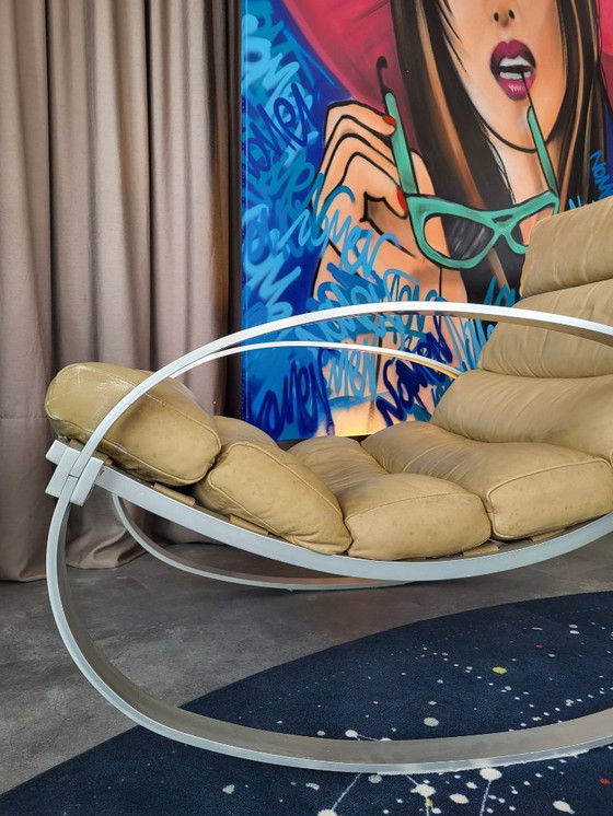 Image 1 of Fauteuil relax Kaufeld au design vintage | Fauteuil à bascule