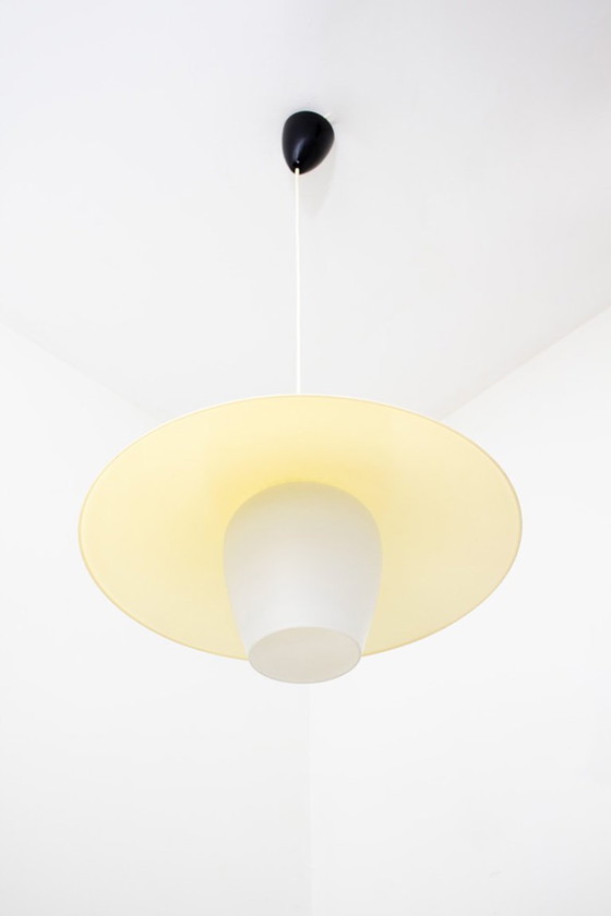 Image 1 of Lampada a sospensione vintage Philips anni '60 beige