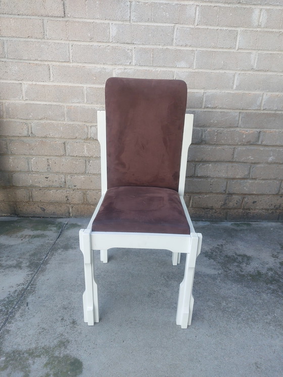 Image 1 of Set van zes stoelen uit de jaren 70 van LUCIANO FRIGERIO, Norman-serie.