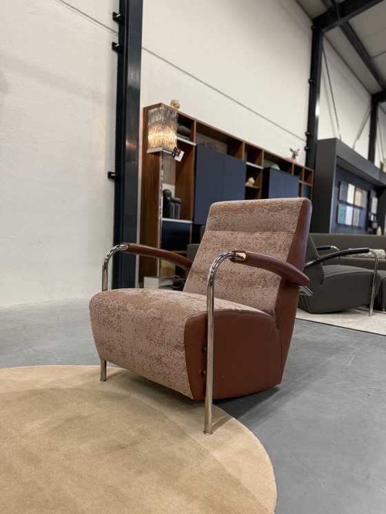 Image 1 of Leolux Scylla Fauteuil Hoog Senso Zeist memory stof