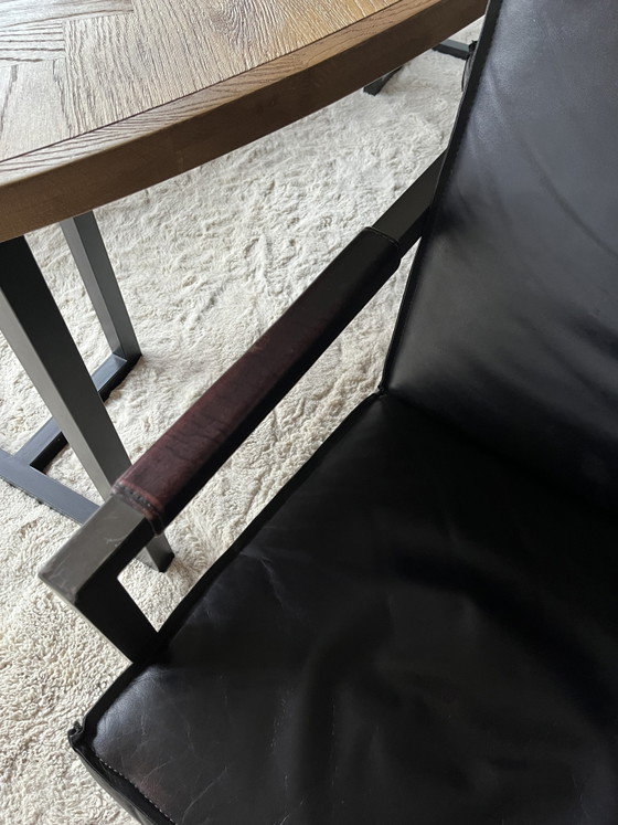 Leren Eetkamerstoelen En Bank – Leather (photo 7 of 10)