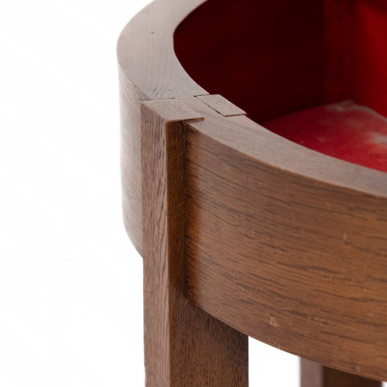 Image 1 of Oak Console Table 30s