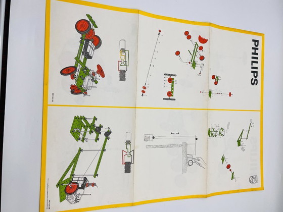 Image 1 of Lot of 11 technical diagrams for Philips games, 1967