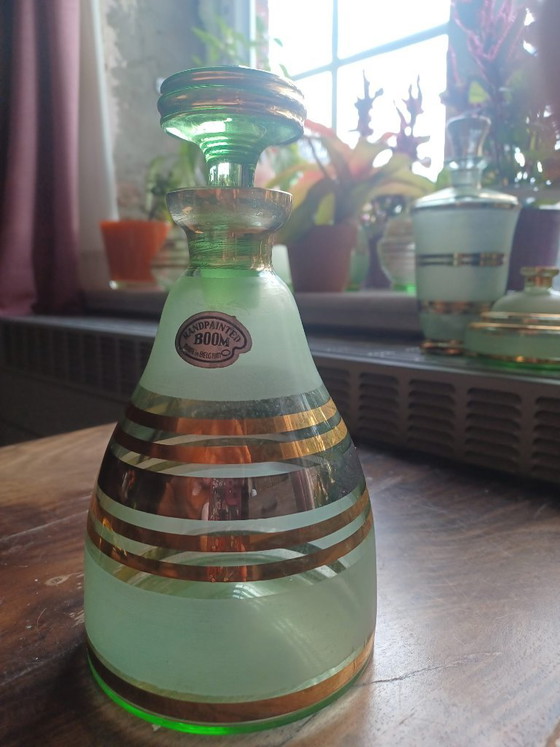 Booms Glass Carafe With Stopper - De Rupel 1950s – Decorative Objects (photo 2 of 5)