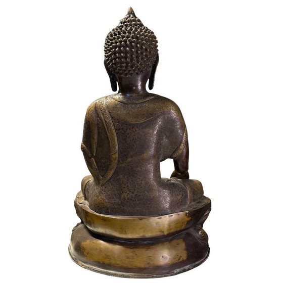 Shakyamuni Buddha - Qualità museale - 59cm molto unico – Sculture (photo 5 of 10)