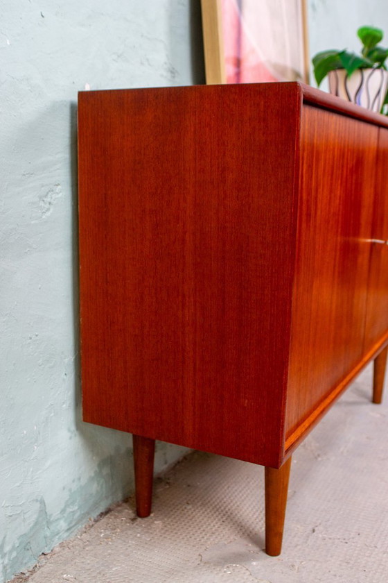 Image 1 of Vintage teak chest of drawers sideboard cabinet mid century 60s
