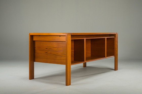 Image 1 of  Freistehender Teakholz-Schreibtisch von Gv Møbler, Mid-Century, 1960er Jahre