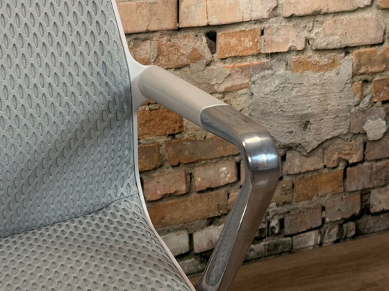 Vitra Unix Chair – White fabric | Antonio Citterio – Swivel chairs, Plastic, Textile (photo 13 of 15)