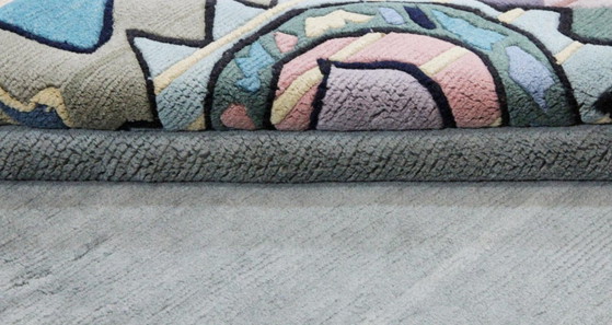 Original Modern Designer Highland Wool Rug Nepal 301 x 206 cm, Rugs & carpets, Green (photo 8 of 9)