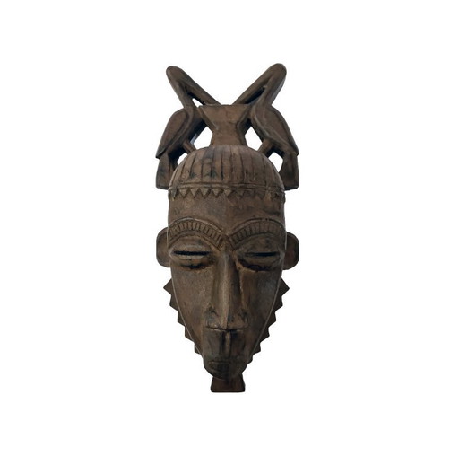 Afrikanische Stammeskunst • Baoulé-Maske • Elfenbeinküste • 1970
