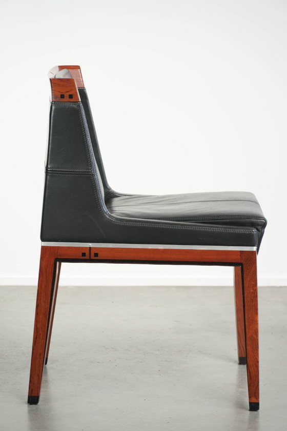 Pratica sedia d'appoggio/da ufficio/da pranzo di Schuitema della serie Decoforma – Sedie da ufficio, Leather (photo 3 of 12)