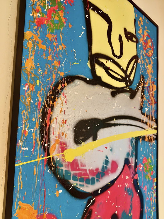 Affiche originale d'Espen Greger Hagen – Guitar Hero – 75 × 110 cm – Avec certificat – Peintures et dessins (photo 5 of 5)