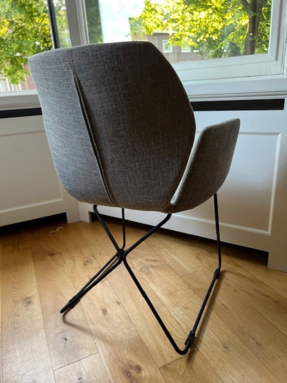 Image 1 of 6x Manzini chaises de salle à manger Gris