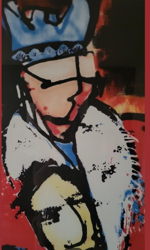 Herman Brood screen print