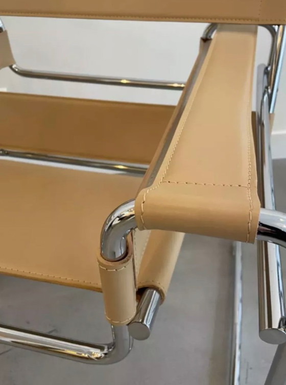 Image 1 of Wassily" armchair by Marcel Breuer for Gavina