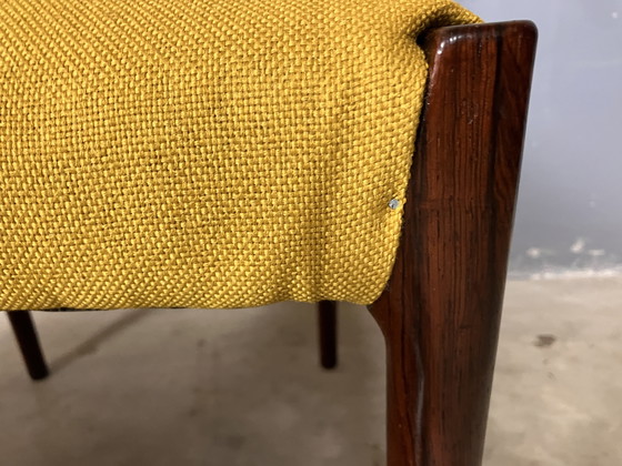 Image 1 of Rosewood chairs newly upholstered Mid Century Vintage