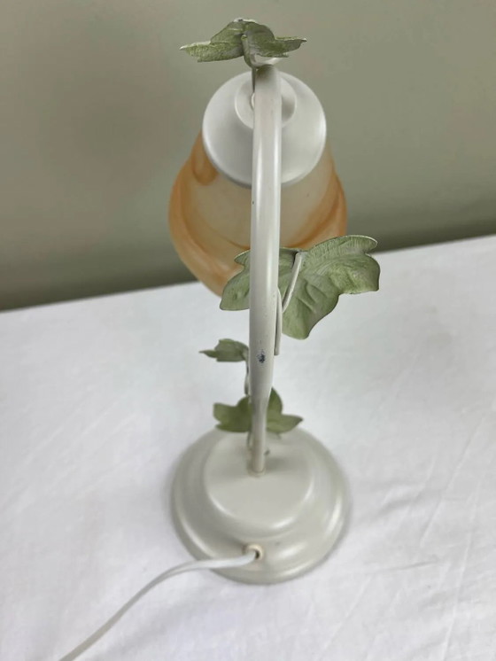 Tulpenlampe – Massive, Tischlampen, Metal, Glass, Vintage (photo 13 of 14)