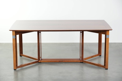 Art Deco design set consisting of a dining table and dining chairs by Schuitema from the Decoforma series