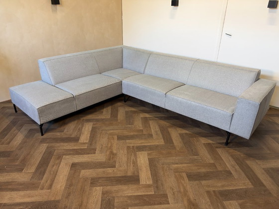 By SIDDE Ecksofa 296x235cm, Stoff, Metall, Grau, Modern (Foto 7 von 13)