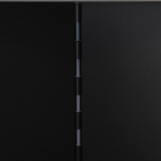 Image 1 of Charnière pour table d'appoint grande taille par Lex Pott pour Puik Design noir