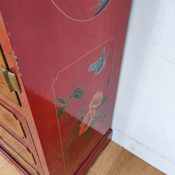 Credenza nuziale cinese vintage Chinoise – Credenze con vetrina, Wood (photo 17 of 21)