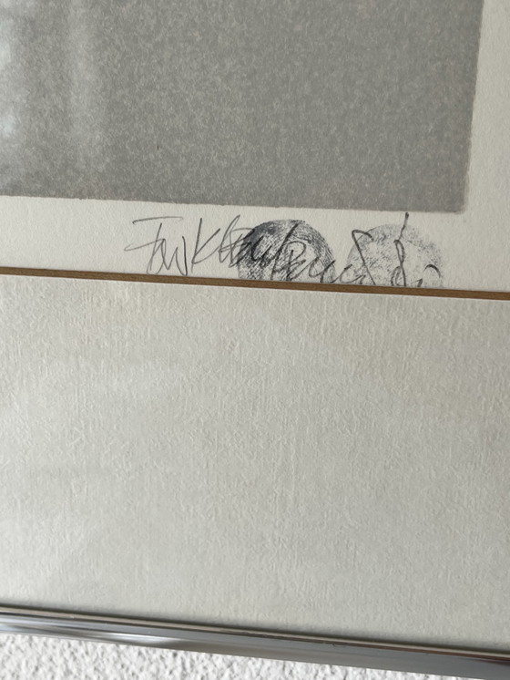 Image 1 of Siebdruck „Toiture“ von Fon Klement