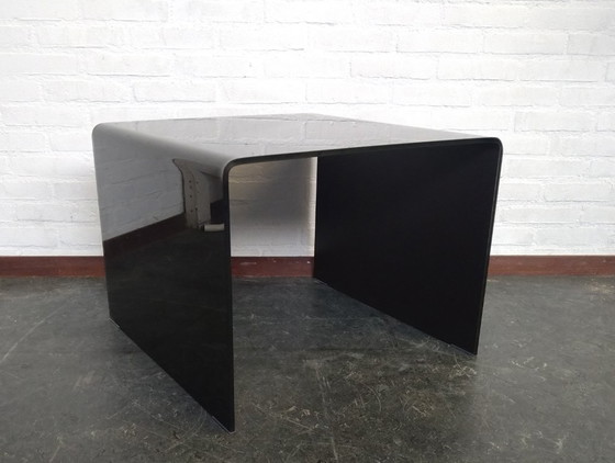 Image 1 of Mesa de centro curva de cristal de Sovet Italia