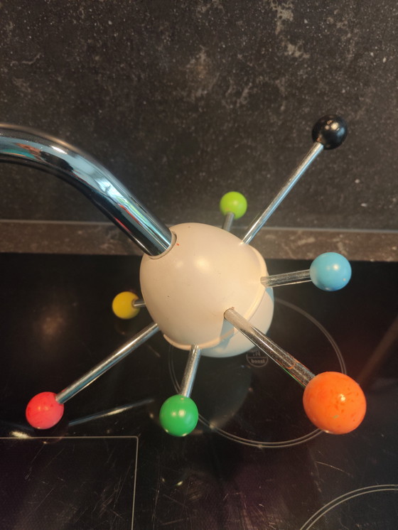 Image 1 of Appendiabiti vintage Sputnik, set di palline colorate